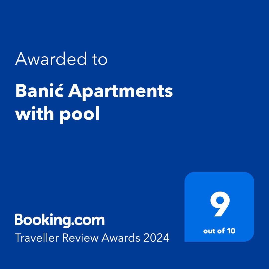 Banic Apartments With Pool Biograd Na Moru Eksteriør billede